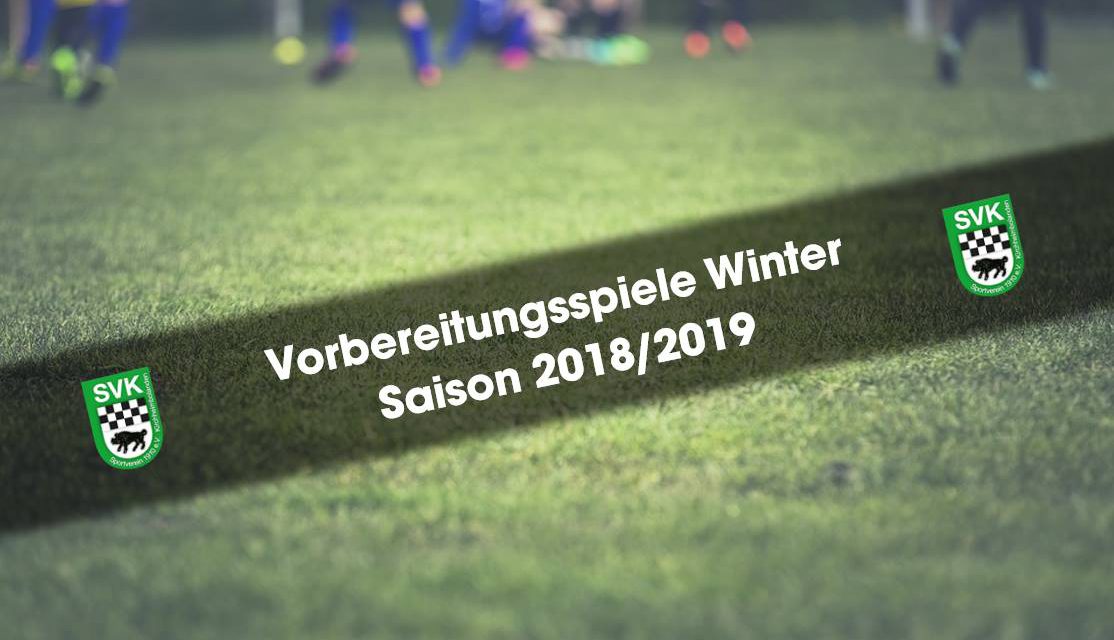 Winter-Vorbereitung 2018/2019