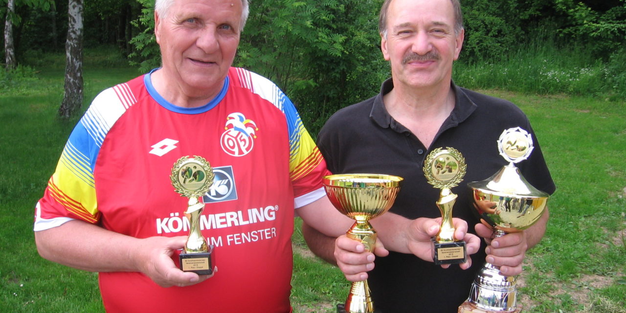 Wolfgang Frank zweimal Vereinsmeister