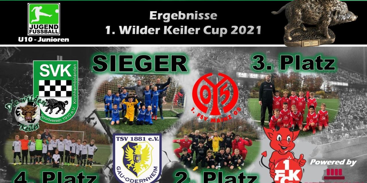 TSV Gau Odernheim gewinnt den ersten Wilden Keiler Cup 2021